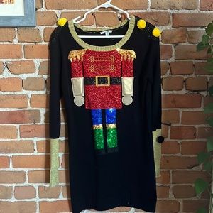 Ugly Sweater Nutcracker Dress